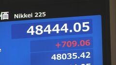 【速報】日経平均 一時700円以上値上がり　半導体関連株を中心に買われ| TBS CROSS DIG with Bloomberg