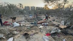 イスラエル軍、ガザ南部“人道エリア”を空爆　少なくとも19人が死亡| TBS CROSS DIG with Bloomberg
