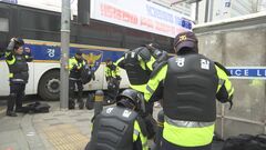 韓国・ユン大統領の弾劾審判の宣告控え 最大レベルの「警戒態勢」| TBS CROSS DIG with Bloomberg