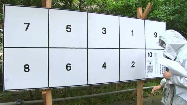 参院選香川選挙区　ポスター掲示板の区画数を増やす作業が始まる　2724の掲示板を公示までに【香川】|TBS NEWS DIG