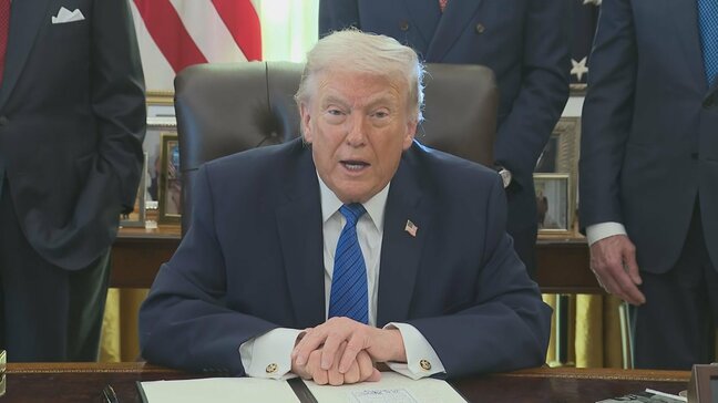 トランプ大統領「イランは合意を望んでいる」　核開発問題をめぐり　軍事行動が選択肢であることも示唆|TBS NEWS DIG