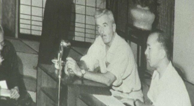 20世紀のアメリカを代表する小説家が長野に【信州の戦後80年つなぐ、つながる】ノーベル文学賞作家ウィリアム・フォークナー 長野を訪れたその目的とは?|TBS NEWS DIG