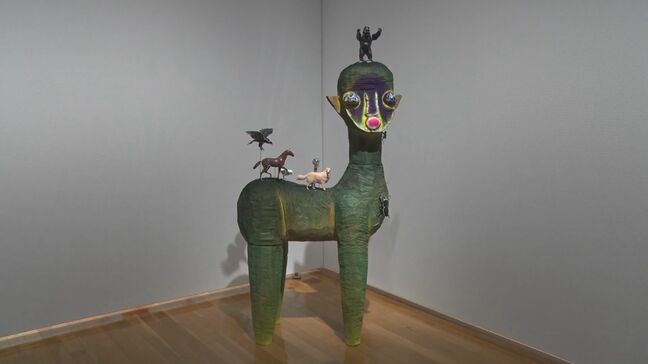 国際的に活躍するアーティスト「加藤泉　何者かへの道」展|TBS NEWS DIG