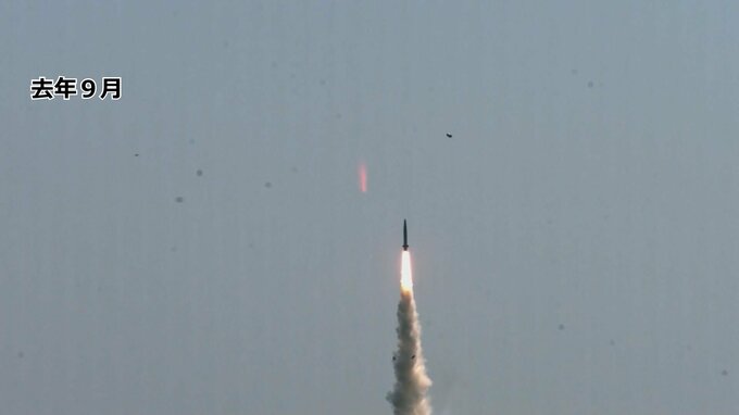 韓国軍 潜水艦発射弾道ミサイルの連続発射実験に成功