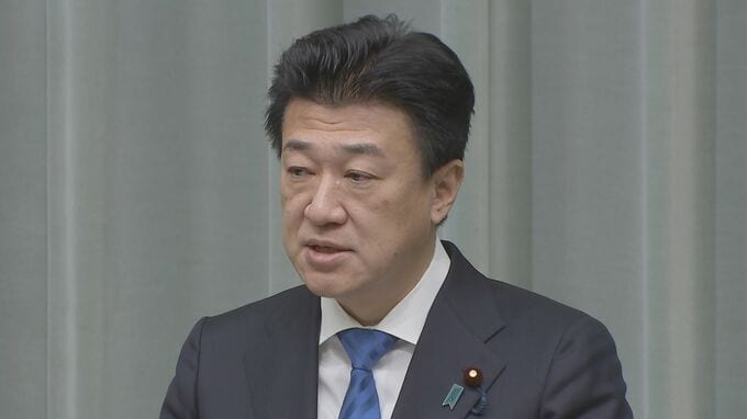 木原官房長官「目視できないほど離れていた」中国軍機によるレーダー照射事案　中国側の“妨害された”との主張に反論