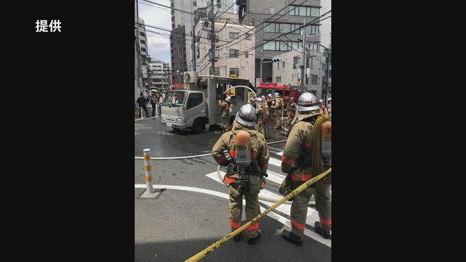 東京・渋谷区の路上でキッチンカーから出火 3人が病院に搬送も命に別状なし|TBS NEWS DIG