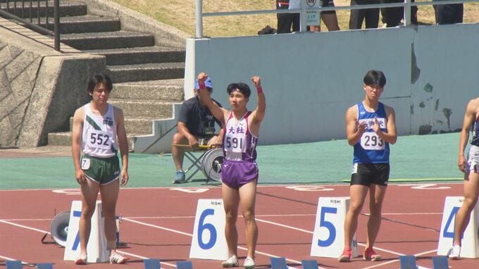 中学3年で陸上100m10秒台連発　桐生祥秀選手の高校1年時と同タイムを記録した注目の高校生スプリンター、高校総体に登場　結果は？|TBS NEWS DIG
