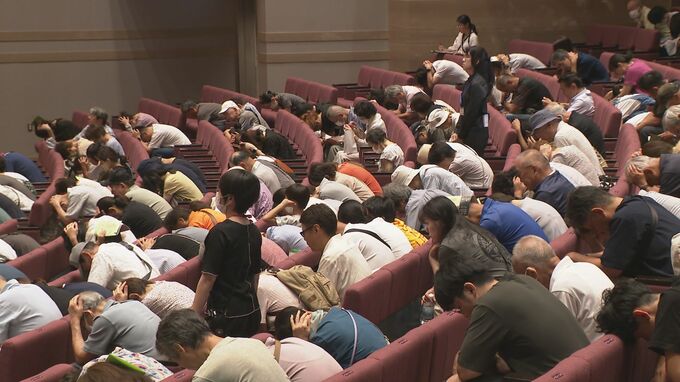 もしも演奏中に地震が発生したら…石川・野々市で“避難訓練コンサート” 観客350人が一斉避難「緊張感の中で避難」|TBS NEWS DIG