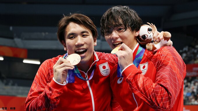 メダルラッシュの競泳、4日目は100ｍバタ・光永翔音の金など8個のメダル！鈴木聡美も2個目で日本の通算は25個に【アジア大会】|TBS NEWS DIG