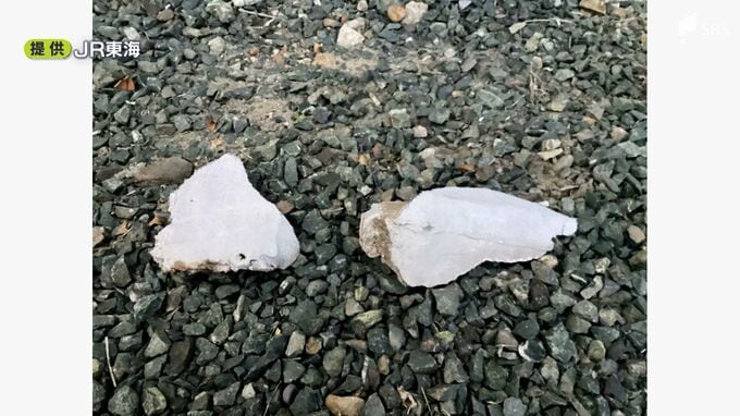 JR東海道本線高架橋からモルタル片が落下　総重量2.8キロ　けが人なし＝浜松市中区|TBS NEWS DIG