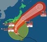 【台風情報】大型で強い台風25号（ドゥージェン）今後の進路は？今後の雨は？965hPa・最大瞬間風速50m/sに発達見込み　東日本太平洋側に接近のおそれ　関東・伊豆諸島400ミリ　東海300ミリ　東北200ミリ（21日～22午前6時・多い所）【台風予想進路図　3時間ごとの雨風シミュレーション　週間天気掲載】　|　SBC NEWS | 長野のニュース | SBC信越放送