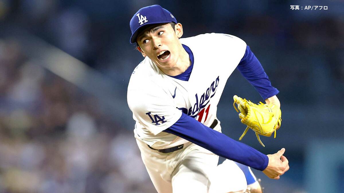佐々木朗希、5回途中4K1失点も今季初黒星 カットボール中心の組み立て
