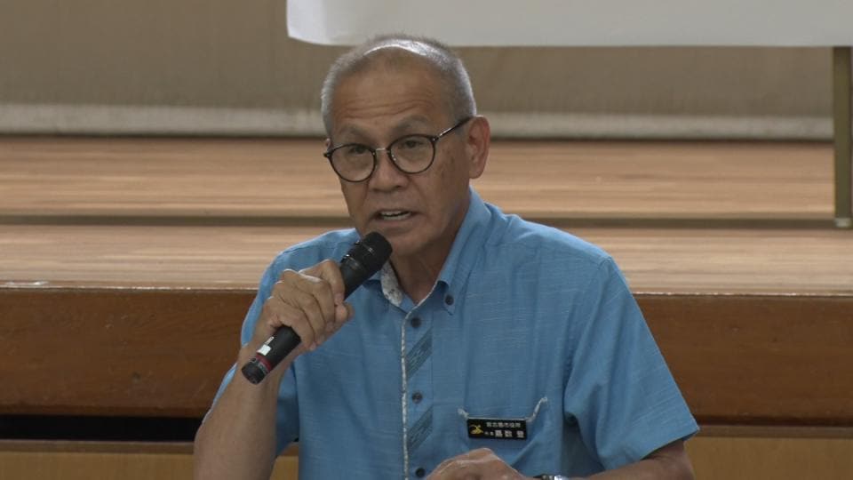 日米共同訓練受け入れのいきさつや考え方などを説明　宮古島市が市民と意見交換会