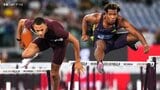 110mH村竹ラシッド、アクシデントで失速し13秒40で4位 今季DL2連勝中のJ.ブリット転倒【DLローマ大会】|TBS NEWS DIG