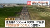 札幌丘珠空港の新ターミナル基本計画が判明 事業費最大70億円、滑走路を1800メートルに延長、年間旅客数は100万人に倍増へ | 北海道のニュース|HBC北海道放送
