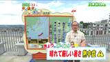 「内陸を中心に広く30℃以上の厳しい暑さに。室内でも熱中症のおそれあり」宮城の30秒天気 tbc気象台 6日|TBS NEWS DIG