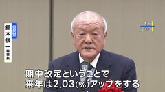 自民・鈴木幹事長 介護報酬2.03%引き上げの見通し　来年度に「前倒し」改定へ| TBS CROSS DIG with Bloomberg
