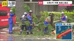 台風6号が九州から関東を直撃へ　奄美や九州南部では線状降水帯のおそれも…今後の進路・勢力は？【news23】|TBS NEWS DIG
