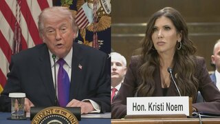 【速報】トランプ大統領がノーム国土安全保障長官の交代発表　事実上の更迭人事　移民当局の市民射殺事件への対応など問題視　第2次政権での閣僚交代は初| TBS CROSS DIG with Bloomberg