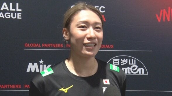 キャプテン・石川真佑「全員で勝ちにいけたら」バレー女子日本代表が“世界一決定戦”へ前日練習【ネーションズリーグ】|TBS NEWS DIG