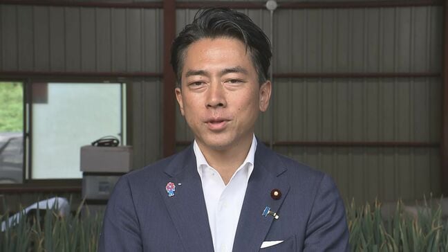 総裁選前倒し　小泉農水大臣「一議員として対応考えたい」|TBS NEWS DIG
