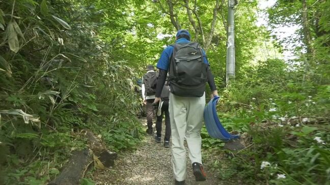 国立公園大山　夏山開きを前に関係者が登山道整備　去年の遭難者のうち半数が脱水症や熱中症が原因|TBS NEWS DIG