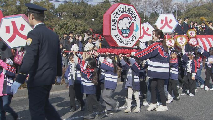 ｢訓練の高度化、安全管理体制の整備ますます重要｣ 　消防出初式　山口・周南　|　山口のニュース・天気・防災｜tys NEWS｜ｔｙｓテレビ山口
