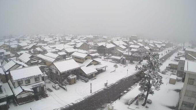 19日昼前にかけ交通障害に注意、警戒を 加賀の山地で大雪のおそれ　　|　石川県のニュース｜MRO北陸放送
