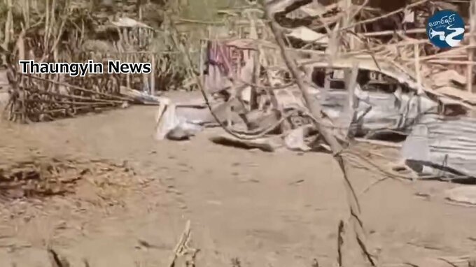 ミャンマー東部の学校などに軍が空爆　子ども含め5人死亡、22人負傷