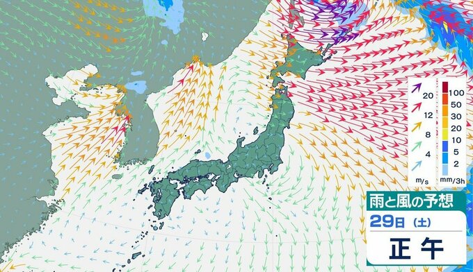 【晩秋から初冬】平地でも積雪…富山は4日に初雪か？週末は貴重な晴れ　冬タイヤへの交換を【雨と風のシミュレーション】　|　富山のニュース｜天気・防災｜チューリップテレビ