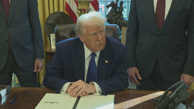 トランプ大統領　日本製鉄「社債などに投資するのでは」 49％以下の株式取得については「気にしない」|TBS NEWS DIG