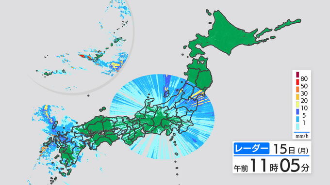 本州中央に謎の放射状の雨雲？直径約700キロ？巨大な円形どうして出現…気象台に聞いてみると　|　鹿児島のニュース｜MBC NEWS｜南日本放送