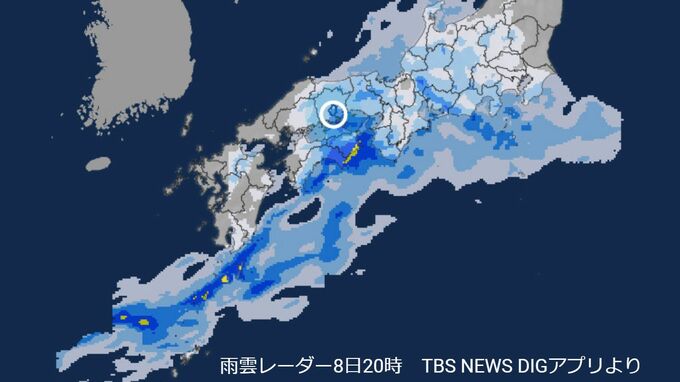【台風3号最新情報】大雨に注意　西日本はけさ（8日）から　東日本は今夜から「非常に激しい雨」が降るところも【雨雲レーダー1時間おき】　|　岡山・香川のニュース | 天気 | RSK山陽放送