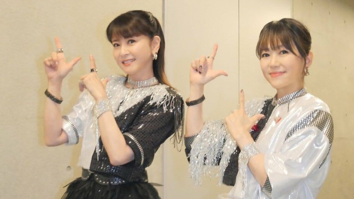 【 森高千里＆渡瀬マキ 】「ペッパー警部」で2ショット「ピンク・レディーになりた…