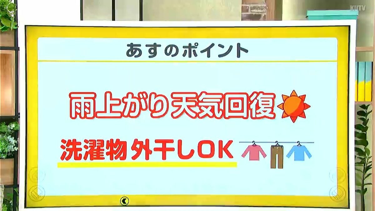 高知の天気　24日　天気回復　日差しの届く時間も　山岸拓気象予報士が解説