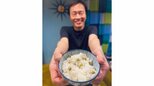 【遠藤憲一】　　「豆ごはん炊きました。どうぞ」　旬の食材を使った料理を披露にフォロワー湧く　「グリンピースよりも可愛いエンケンさん♪美味しそうです❤」|TBS NEWS DIG