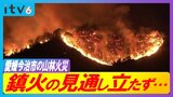 住宅地に迫る炎… 今治の山林火災 発生から3日目 鎮圧の見通し立たず延焼続く | 愛媛のニュース - Nスタえひめ|あいテレビは6チャンネル