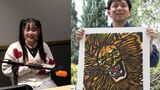 「石村さんの存在を世界に伝える仕事が夢」女子大学生が語る自閉症のアーティスト「石村嘉成展 生きものバンザイ！」【岡山】　|　岡山・香川のニュース | 天気 | RSK山陽放送
