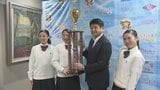 「この結果に満足せずこれからも頑張りたい」甲府商業高校ソングリーダー部がダンス世界大会2位を市長に報告 山梨 | 山梨のニュース | UTYテレビ山梨
