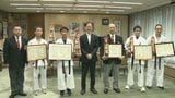 「2連覇を目指す」硬式空手全国大会優勝の中学生が大分市長表敬 | 大分のニュース|OBS NEWS|大分放送