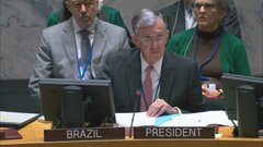 国連安保理緊急会合　中東戦闘「一時停止」求める決議案はアメリカが拒否権行使し否決| TBS CROSS DIG with Bloomberg