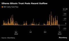 ブラックロックのビットコインＥＴＦ、過去最大の資金流出－年明け後| TBS CROSS DIG with Bloomberg