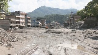 ネパール・中国土石流 少なくとも9万3000人被災か　国際赤十字・赤新月社連盟が推計| TBS CROSS DIG with Bloomberg