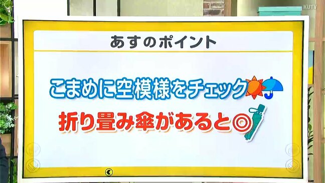 高知の天気　14日　急なにわか雨のところも　山岸拓気象予報士が解説|TBS NEWS DIG