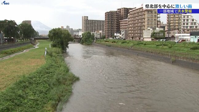 北東北で警報級大雨　岩手県内は北部を中心に激しい雨　盛岡、二戸の各地域に洪水警報|TBS NEWS DIG