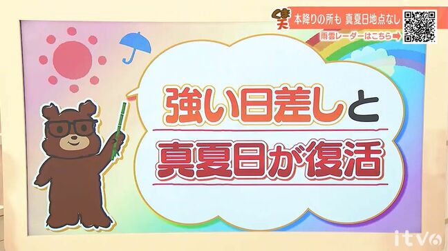 26日(金)は午後から強い日差し戻る 真夏日が復活へ 愛媛|TBS NEWS DIG