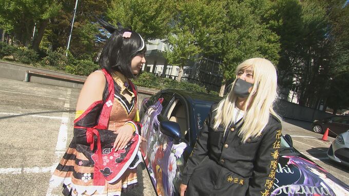 “ウマ娘・キタサンブラック”も 痛車とコスプレイヤーが全国から集結 寺院群背景に撮影を　|　石川県のニュース｜MRO北陸放送