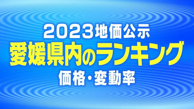 愛媛県の公示地価　松山市の商業地が再び上昇　価格と変動率のランキング|TBS NEWS DIG
