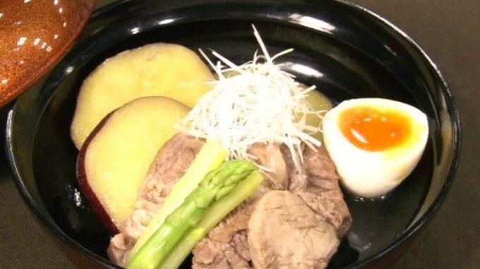 秋はお芋がおいしい！「さつまいもと豚ロースの煮物」和食レシピ【わっちtheキッチン】　|　青森のニュース│ATV NEWS│青森テレビ