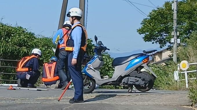 中学生が"原付バイク3人乗り"か…車と衝突し2人を病院搬送　熊本・嘉島町　|　熊本のニュース｜RKK NEWS｜RKK熊本放送